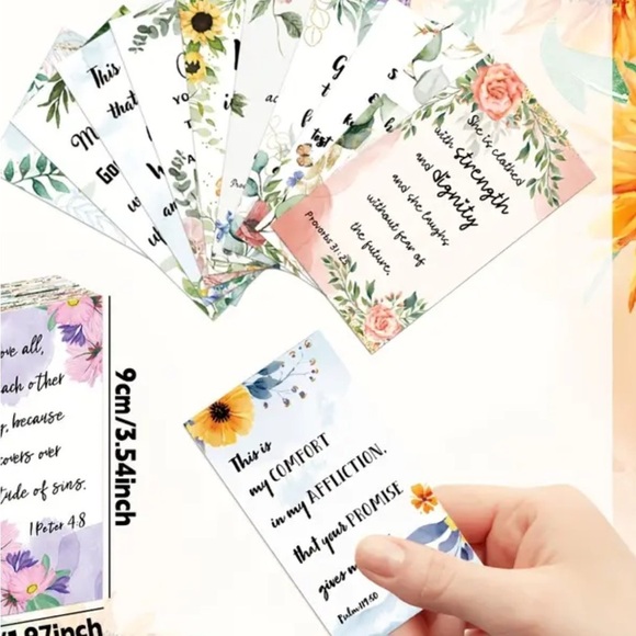30 Inspirational Scripture Cards Set - Picture 2 of 3